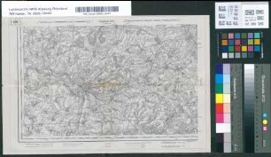 Karte von Frankreich 1:80.000. Gruppe I: Cambrai 13 C. [Kartographische Abtheilung der Königl. Preuss. Landes-Aufnahme]