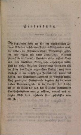 Jahresbericht des Districts-Bibel-Vereins in dem Protestantischen Dekanate München, 1835/36