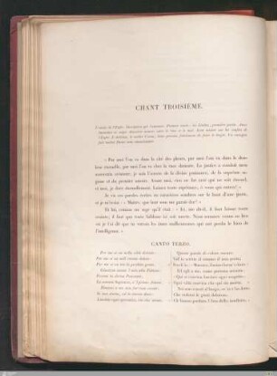 Chant troisième