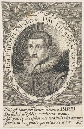 Bildnis des Ioh. Philippus Pareus