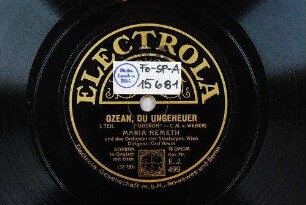 Ozean, du Ungeheuer : I. Teil ("Oberon") / (C.M. v. Weber)