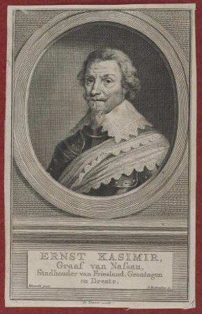 Bildnis des Ernst Casimir, Graf von Nassau-Diez