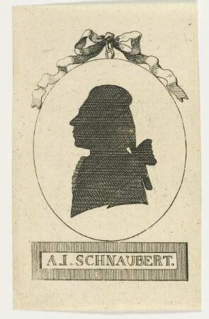Bildnis des A. I. Schnaubert
