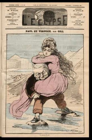 Paul et Virginie, par Gill