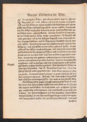Van der Ceremonia der Döpe,