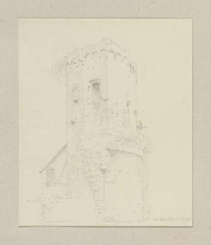 Turmruine in Oberlahnstein