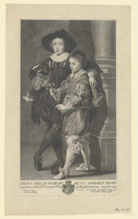 Doppelbildnis des Albert und des Nikolaas Rubens