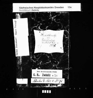 Gerichtshandelsbuch von Thalheim (bei Stollberg), Bd. 10