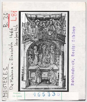 Meister E.S.: Madonna von Einsiedeln