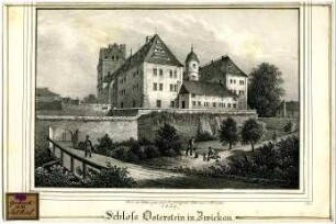 Schloss Osterstein in Zwickau. 1839.