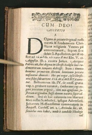 Cum Deo! Assertio