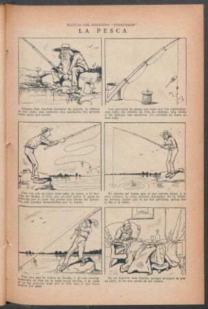 La pesca - [Cómic] : Manual del perfecto "sportsman"