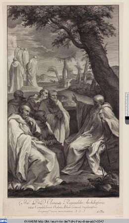 St. Romualdus, genannt die weißen Mönche