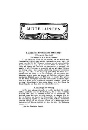 Aufgaben der sittlichen Erziehung