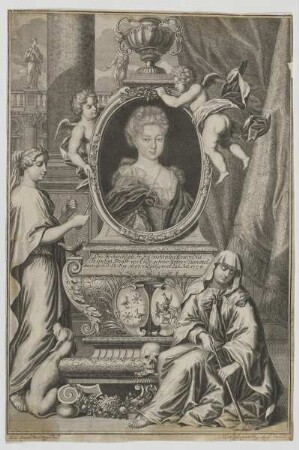 Bildnis der Constantia Concordia Perpetua Ende