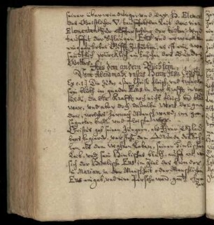 Von Christi Testament des Hl. Abendmahls, Auszüge