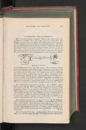 Telegraphy And Telephony.