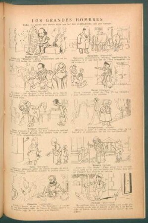 Los grandes hombres - [Cómic]