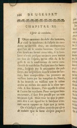 166-181, Chapitre XIII. (XI.) Esprit de conduite.