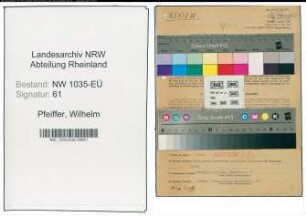 Entnazifizierung Wilhelm Pfeiffer , geb. 13.07.1906 (Buchhalter)