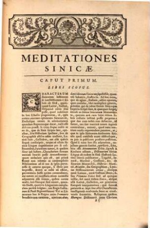 Meditationes Sinicae