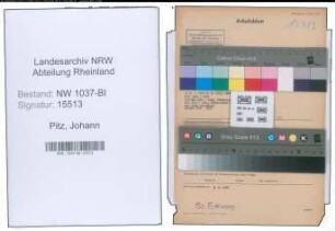 Entnazifizierung Johann Pitz , geb. 01.11.1903 (Arbeiter)