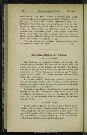 Bromsilber-Collodion mit Schellack