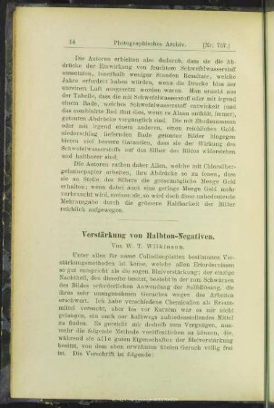 Verstärkung von Halbton-Negativen