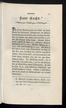 Hans Sachs