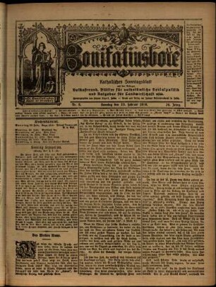Ausgabe vom Sonntag, den 23. Februar 1919.