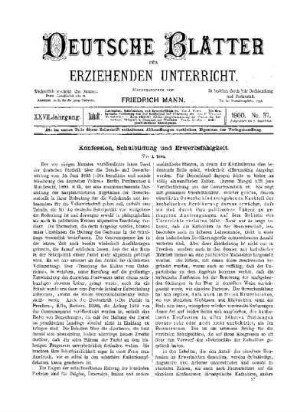 Konfession, Schulbildung und Erwerbsfähigkeit