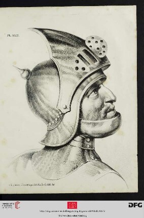 Pl. XLII [Godefroy de Lorraine (Schraffur)]