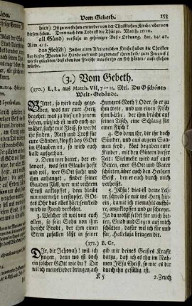(3.) Vom Gebeth