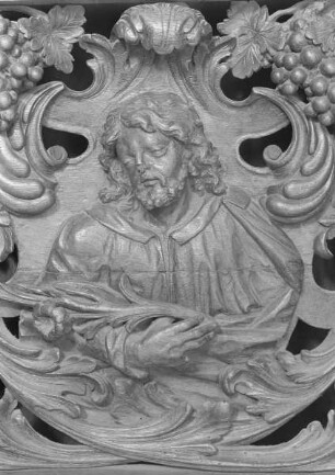 linke südliche Chorschranke — Heiliger Joseph
