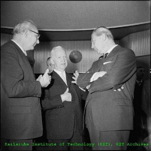 Besuch von Dr. Karl Heinrich Lübke (Bundespräsident der Bundesrepublik Deutschland (BRD)) am Kernforschungszentrum Karlsruhe (KfK)