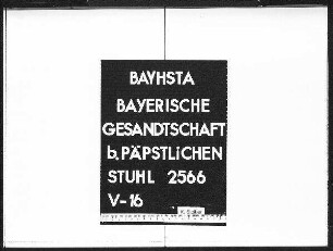 Binder, Thaddä Ritter von, Generalmajor, Zustellung einer Raffael-Kopie