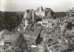 Hohnstein. Burg und Stadtkern