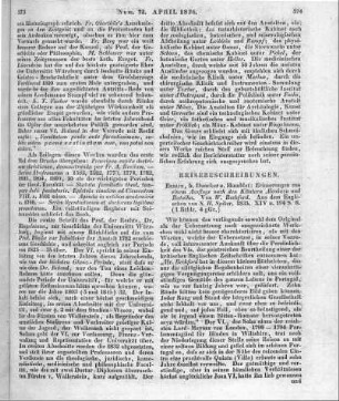 Beckford, W.: Erinnerungen von einem Ausfluge nach den Klöstern Alcobac̜a und Batalha. Aus dem Engl. von S. H. Spiker. Berlin: Duncker & Humblot 1835