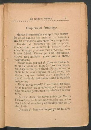 Empieza el fandango