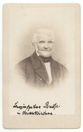 Berginspector Busse in Obernkirchen. (Busse, Carl Friedrich zu Obernkirchen)