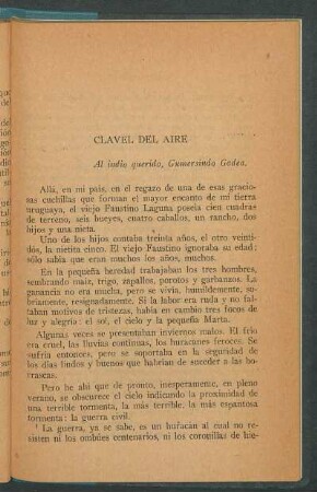 Clavel del aire