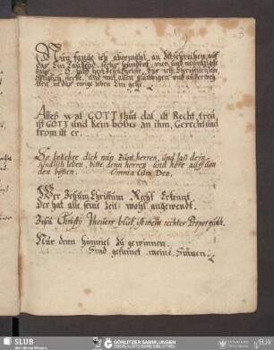 [Religiöse Gebete, Lieder etc.]