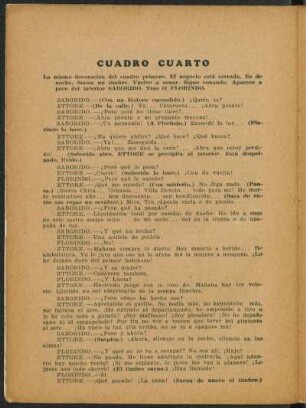 Cuadro cuarto