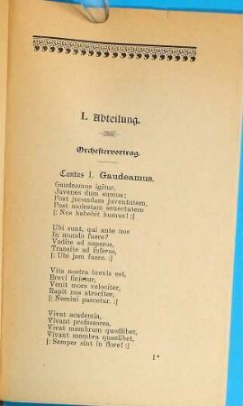 Philisterkneipe den 29. Februar 1896.