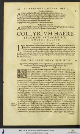 Collyrium Haereticorum