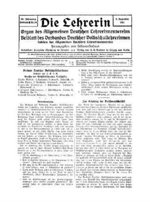 Verband Deutscher Volksschullehrerinnen
