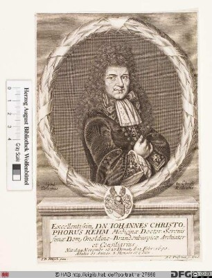 Bildnis Johann Christoph Rehm