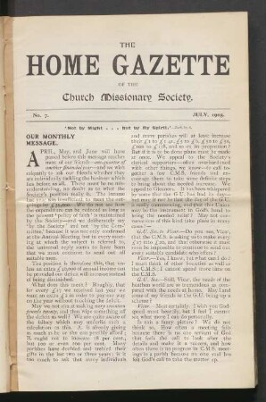 No. 7. July, 1905