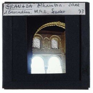 Granada, Alhambra,Granada, Alhambra Botschaftersaal