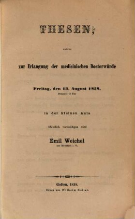 Über das Ganglion crepitans Acrelii